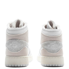 Jordan 1 Mid SE Craft (GS) - White/Light Orewood Brown/Tech Grey