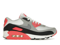 Nike Air Max 90 Infrared 2008 White Cement Grey Black Sneakers 333806-101