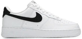 Nike Air Force 1 Low '07 White Black Pebbled Leather