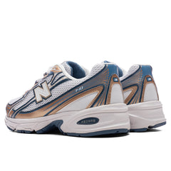 740 - Heron Blue/Vintage Indigo/Gold Metallic/Sea Salt