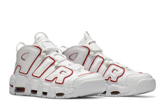Nike Air More Uptempo White Varsity Red 2021 Sneakers
