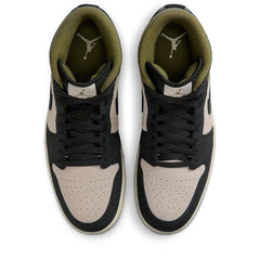 Air Jordan 1 Mid SE - Light Orewood Brown/Off Noir