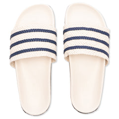 Adidas Originals x Wales Bonner Adilette - Wonder White/Night Indigo