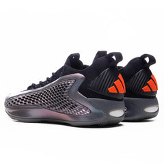 Adidas x Anthony Edwards 1 Low - Iron Metallic/Core Black/Solid Orange
