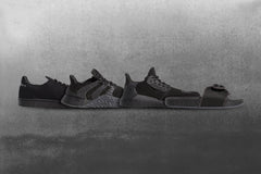 Adidas Originals x Pharrell Williams Chancletas Hu Slide - Core Black