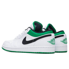 Air Jordan 1 Low - White/Stadium Green/Black