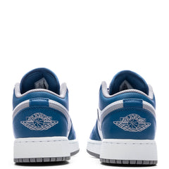 Air Jordan 1 Low (GS) - True Blue/Cement Grey/White