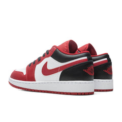 Air Jordan 1 Low (GS) - White/Gym Red/Black