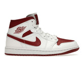 Women’s Jordan 1 Mid Reverse Chicago BQ6472-161 White/Pomegranate