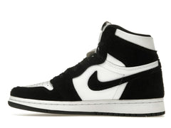 Women’s Jordan 1 Retro High Twist CD0461-007 Black White Gold Sneakers