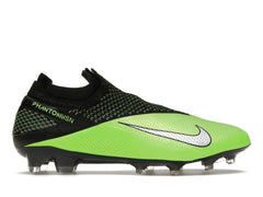 Nike Phantom Vision 2 Elite Dynamic Fit FG Soccer Cleats Black Green Strike CD4161-036