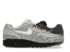 Nike Air Max 1 Tokyo Maze CI1505-001 White/Black-Multi-Color Sneakers