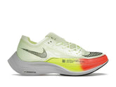 Nike ZoomX Vaporfly Next% 2 Barely Volt Hyper Orange Running Shoes CU4111-700