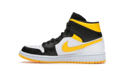 Women’s Air Jordan 1 Mid Laser Orange Black Sneakers CV5276-107