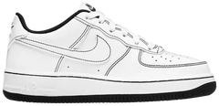 Nike Air Force 1 Low 07 Contrast Stitch White Black (GS)
