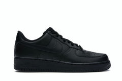 Nike Air Force 1 Low ’07 Black Leather Sneakers CW2288-001