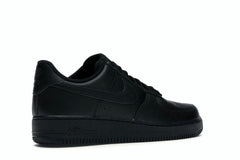 Nike Air Force 1 Low ’07 Black Leather Sneakers CW2288-001