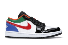 Women’s Air Jordan 1 Low Multi-Color Black Toe CZ4776-101