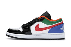 Women’s Air Jordan 1 Low Multi-Color Black Toe CZ4776-101