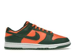 Nike Dunk Low Retro Miami Hurricanes DD1391-300 Team Dark Green/Team Orange-White