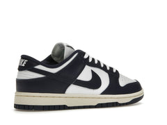 Nike Dunk Low Vintage Navy Women’s DD1503-115 White Midnight Navy