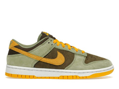 Nike Dunk Low Dusty Olive DH5360-300 Suede Sneakers