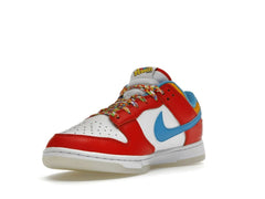 Nike Dunk Low QS LeBron James Fruity Pebbles DH8009-600 Habanero Red/Laser Blue/White