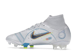 Nike Superfly 8 Elite FG Football Cleats Grey Light Marine DJ2839-054