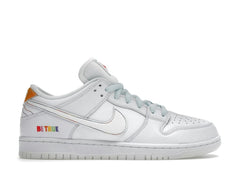 Nike SB Dunk Low Pro Be True DR4876-100 White Multi Sneakers