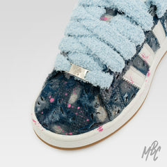 Distressed Denim - Adidas Campus Custom