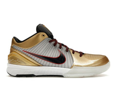 Nike Kobe 4 Protro Gold Medal 2024 – FQ3544-100 – White/Dark Obsidian/Varsity Red/Metallic Gold