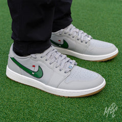 Clean on the Green - Jordan 1 Low Golf Custom