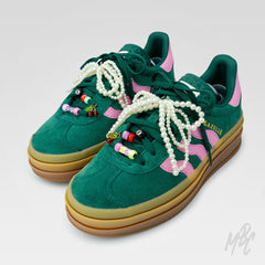 Groovy Guava - Adidas Gazelle Custom