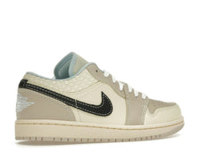 Women’s Jordan 1 Low SE Sanddrift Glacier Blue Sneakers HQ3440-101