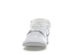 Nike SB Dunk Low Supreme 94 White Metallic Silver Sneakers