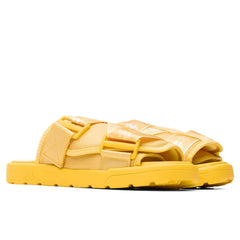 222 Banda Mitel 1 Sandals - Yellow/White