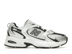 New Balance 530 White Silver Metallic Black MR530LB Sneakers