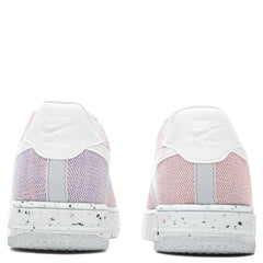 Air Force 1 Crater Flyknit - Wolf Grey/White