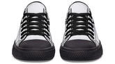 Pain & Gain Gymnastic pattern Black Lowtop Sneaker