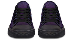 Unicorn Tattoo Black Lowtop Sneaker