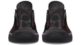 Skull Time and Rose Lowtop Sneaker