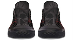 Skull Time and Rose Lowtop Sneaker