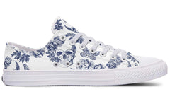 Skull and Moth Lowtop Sneaker