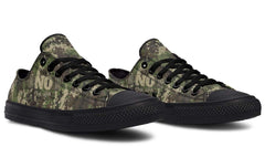 No Pain No Gain Camo Pattern Lowtop Sneaker