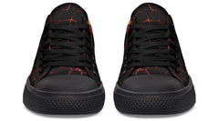 Volcano Skull Art Lowtop Sneaker