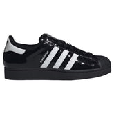 adidas Superstar II Black White Patent Leather