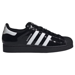 adidas Superstar II Black White Patent Leather