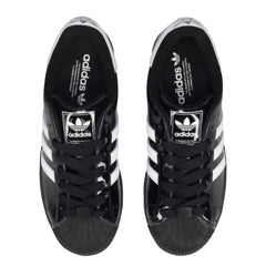 adidas Superstar II Black White Patent Leather