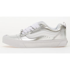 Vans Knu Skool Metallic Leather Silver