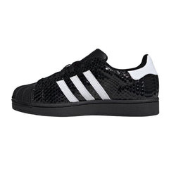 adidas Superstar II Patent Snakeskin Black White (W)